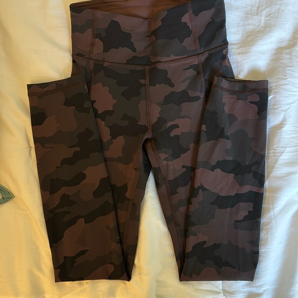 Lululemon Leggings - Brown Camo